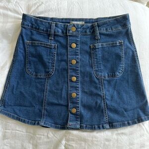 Alter’d State Denim Mini Skirt